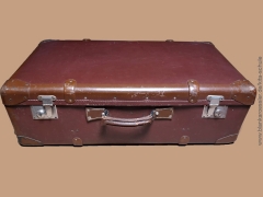 R 4 Koffer braun B 75 T 42 H 22 cm